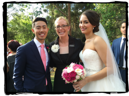 Erin was a FANTASTIC celebrant - very easy going and helpful! She made the ceremony preparations stress-free and took care of everything!