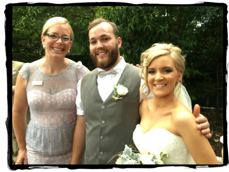 “We were SO HAPPY with Erin! She was FANTASTIC! Erin made our wedding day a BREEZE! We would DEFINITELY RECOMMEND Erin’s services to anyone!”